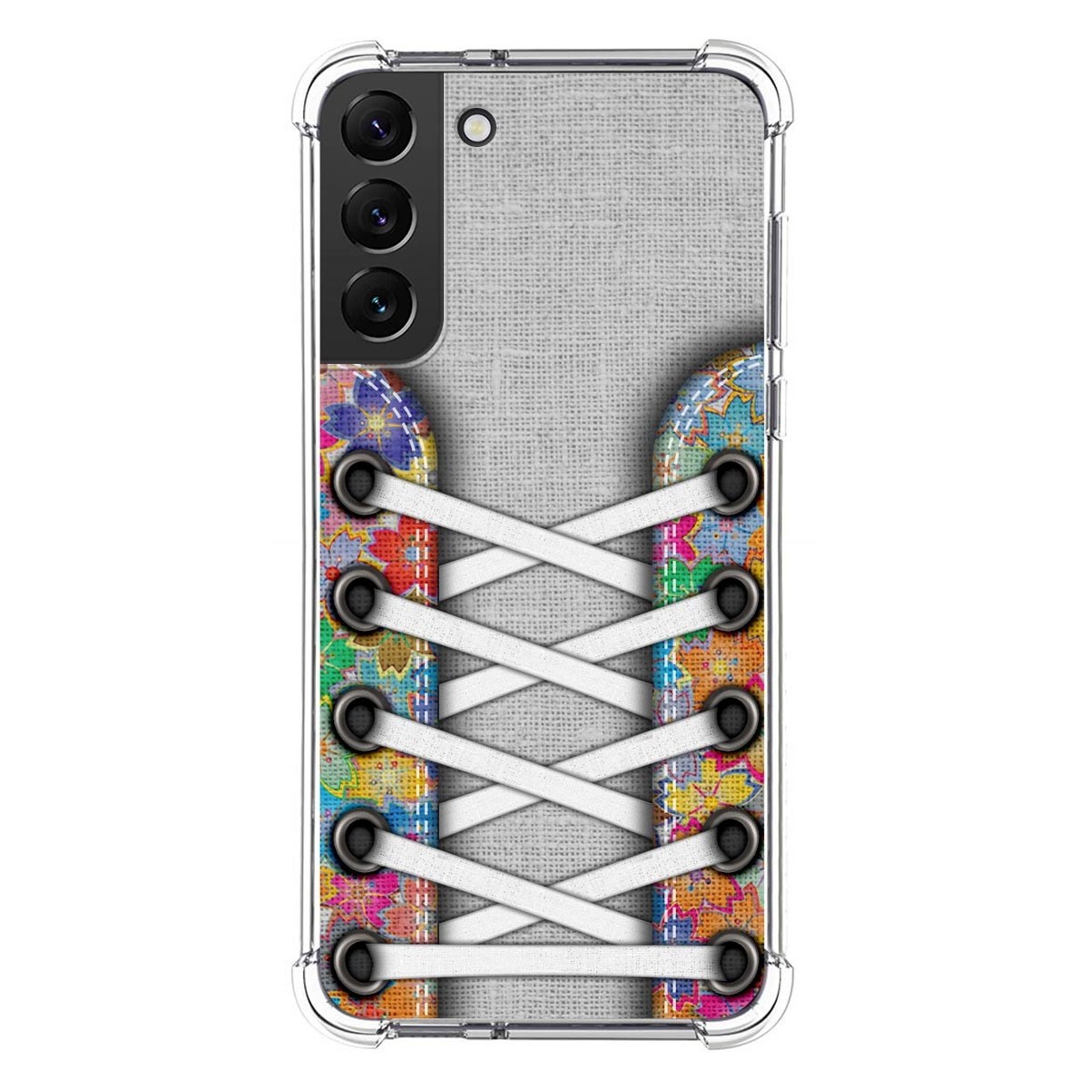 Funda Silicona Antigolpes para Samsung Galaxy S22 Plus 5G diseño Zapatillas 04 Dibujos