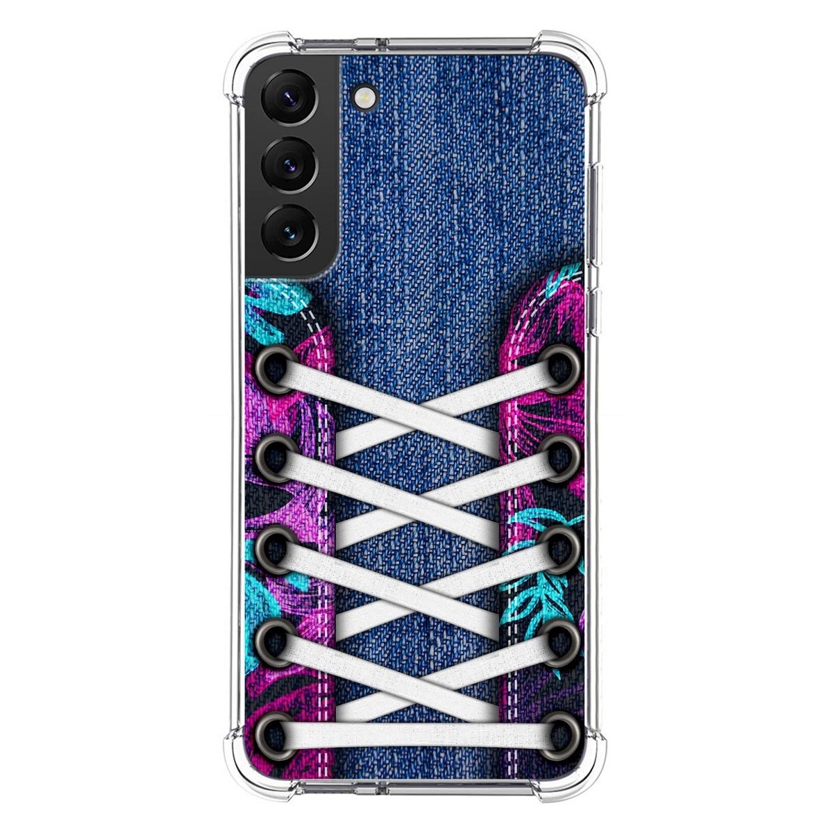 Funda Silicona Antigolpes para Samsung Galaxy S22 Plus 5G diseño Zapatillas 06 Dibujos