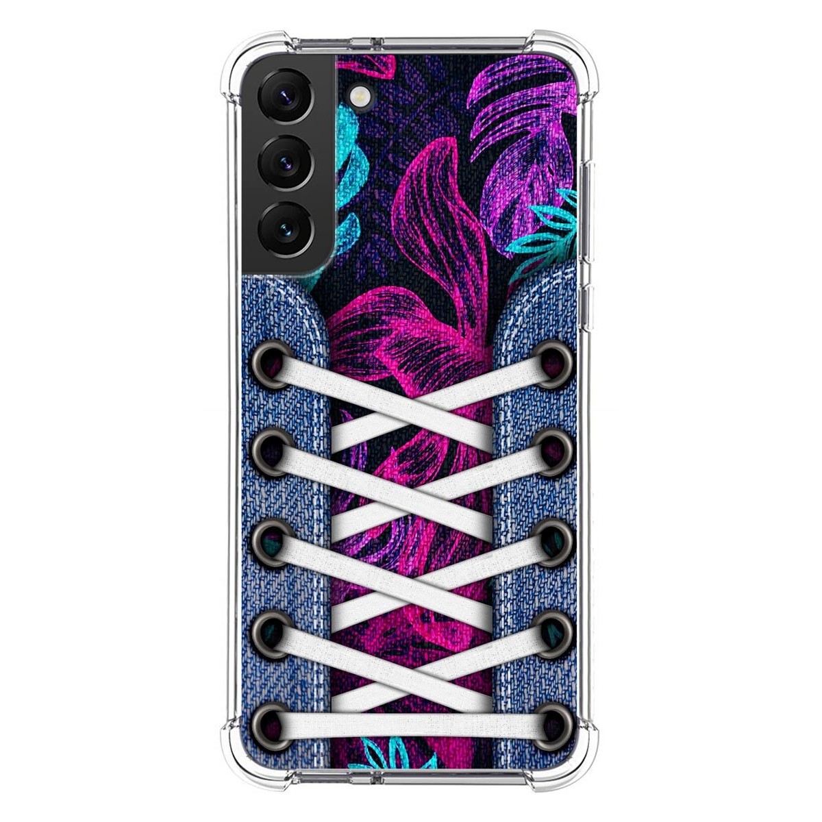 Funda Silicona Antigolpes para Samsung Galaxy S22 Plus 5G diseño Zapatillas 07 Dibujos