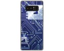 Funda Gel Tpu para Samsung Galaxy Note 8 Diseño Circuito Dibujos