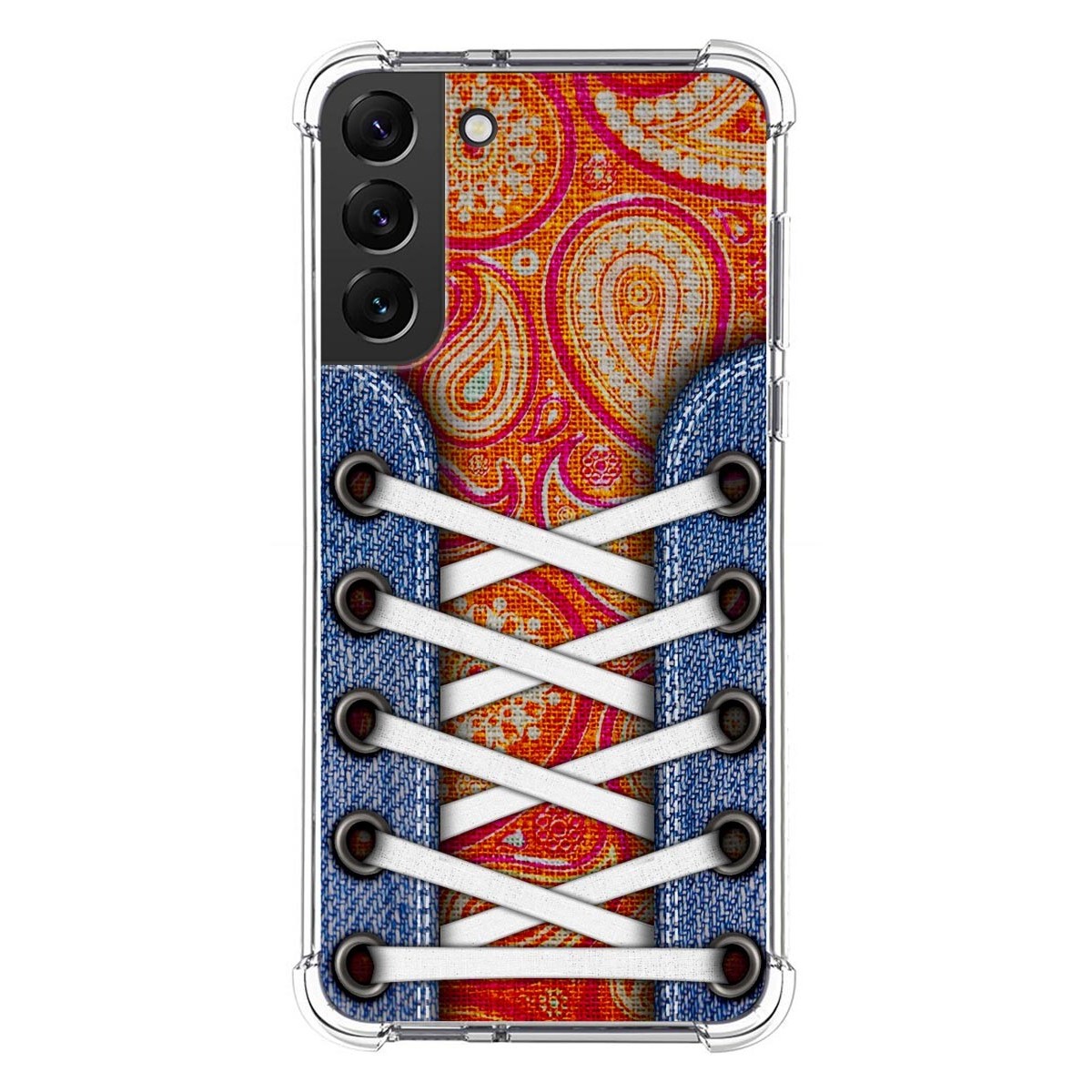 Funda Silicona Antigolpes para Samsung Galaxy S22 Plus 5G diseño Zapatillas 10 Dibujos