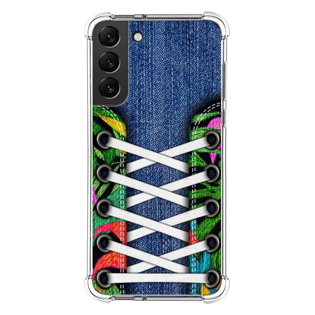 Funda Silicona Antigolpes para Samsung Galaxy S22 Plus 5G diseño Zapatillas 13 Dibujos
