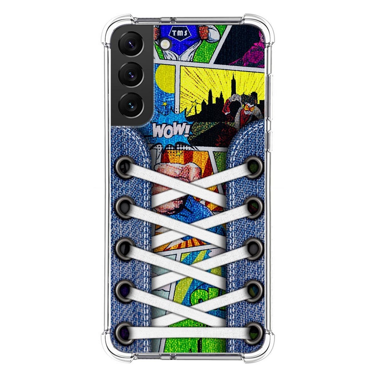Funda Silicona Antigolpes para Samsung Galaxy S22 Plus 5G diseño Zapatillas 14 Dibujos