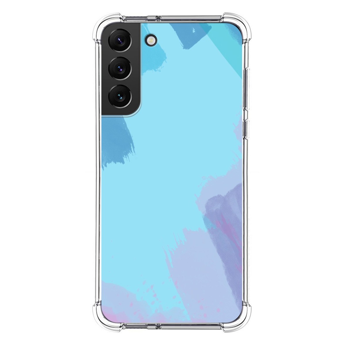 Funda Silicona Antigolpes para Samsung Galaxy S22 Plus 5G diseño Acuarela 10 Dibujos