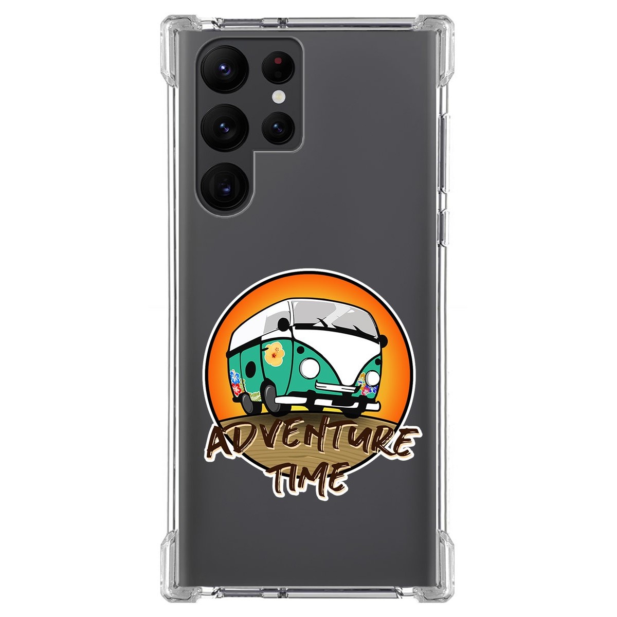 Funda Silicona Antigolpes para Samsung Galaxy S22 Ultra 5G diseño Adventure Time Dibujos