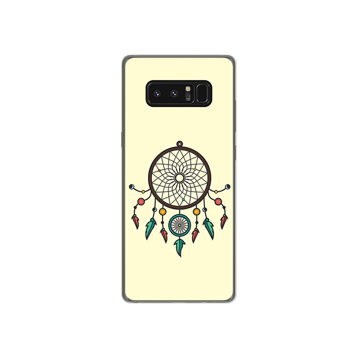 Funda Gel Tpu para Samsung Galaxy Note 8 Diseño Atrapasueños Dibujos