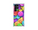 Funda Silicona Antigolpes para Samsung Galaxy S22 Ultra 5G diseño Smile Dibujos