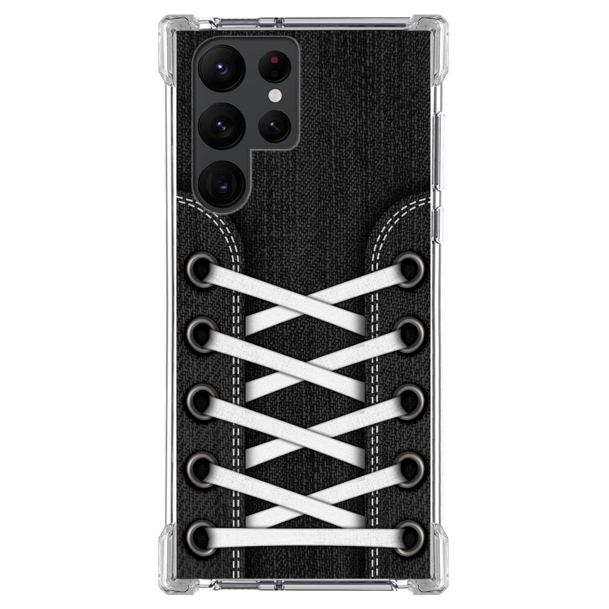 Funda Silicona Antigolpes para Samsung Galaxy S22 Ultra 5G diseño Zapatillas 02 Dibujos