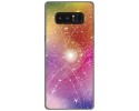 Funda Gel Tpu para Samsung Galaxy Note 8 Diseño Abstracto Dibujos