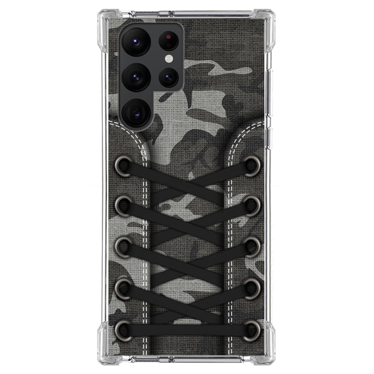 Funda Silicona Antigolpes para Samsung Galaxy S22 Ultra 5G diseño Zapatillas 15 Dibujos