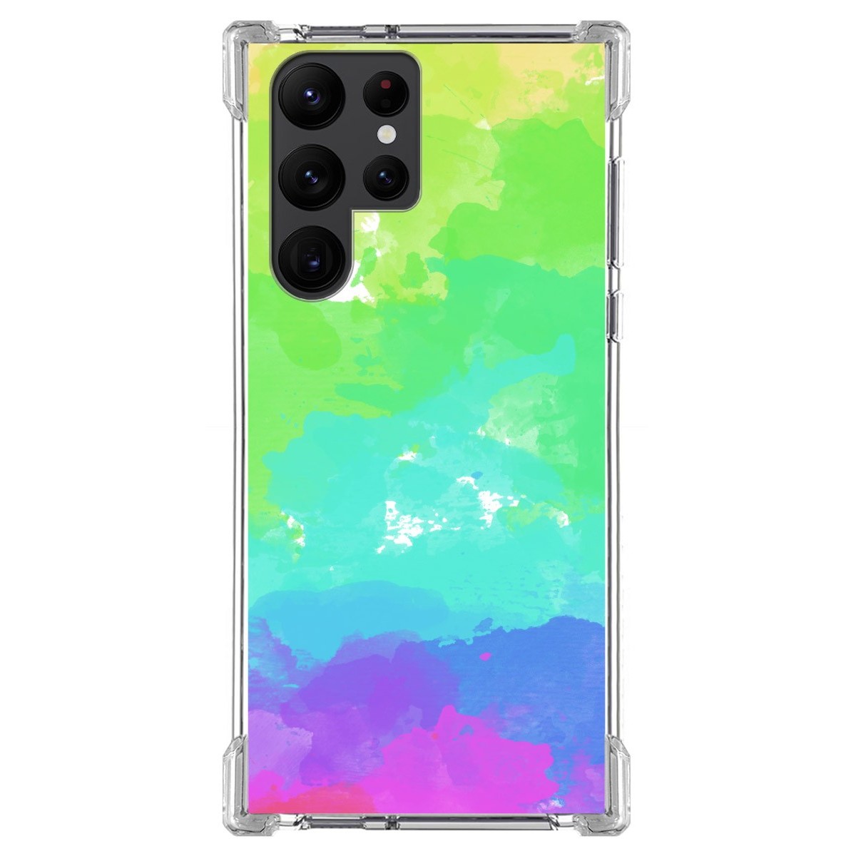 Funda Silicona Antigolpes para Samsung Galaxy S22 Ultra 5G diseño Acuarela 03 Dibujos