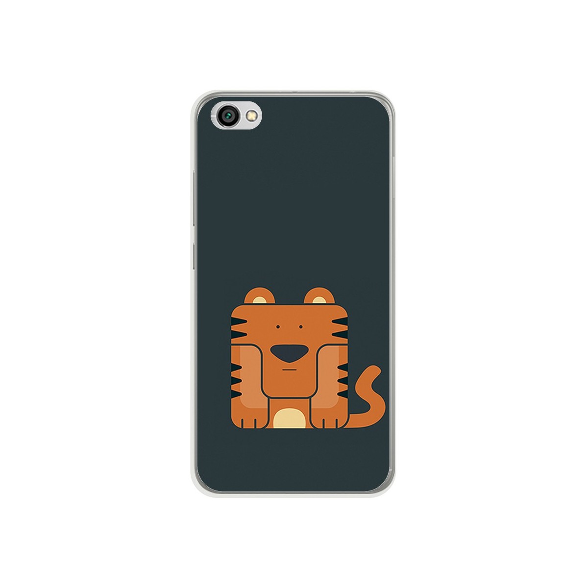 Funda Gel Tpu para Xiaomi Redmi Note 5A Diseño Tigre Dibujos