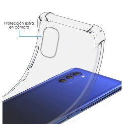 Funda Silicona Antigolpes Transparente para Motorola Moto G51 5G 2
