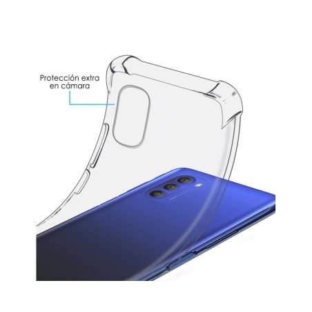 Funda Silicona Antigolpes Transparente para Motorola Moto G51 5G