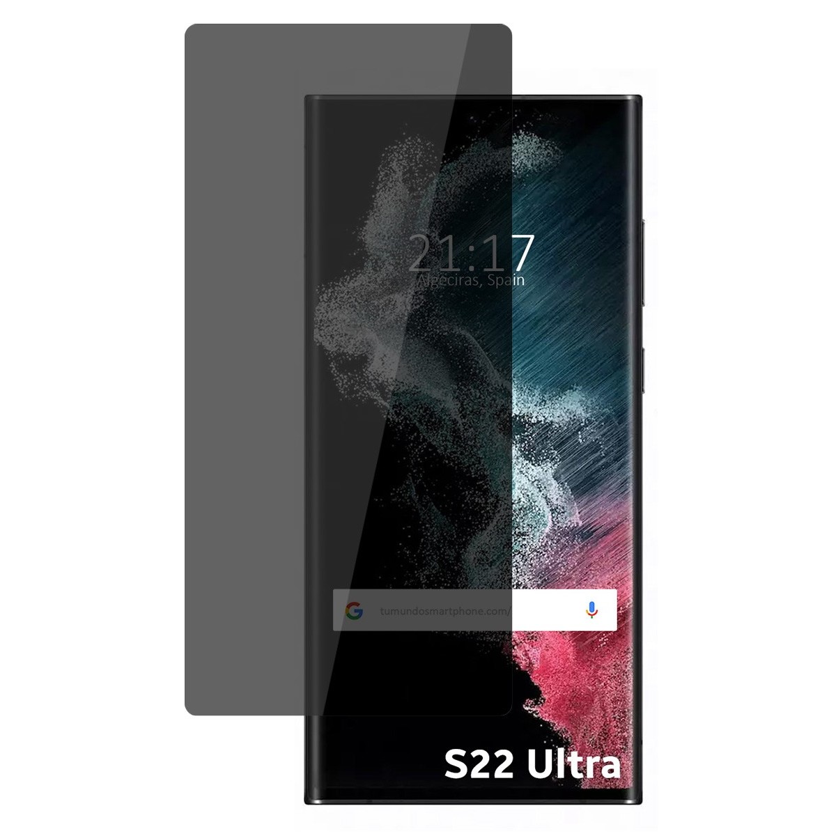 Protector Pantalla Hidrogel Privacidad Antiespías para Samsung Galaxy S22 Ultra 5G