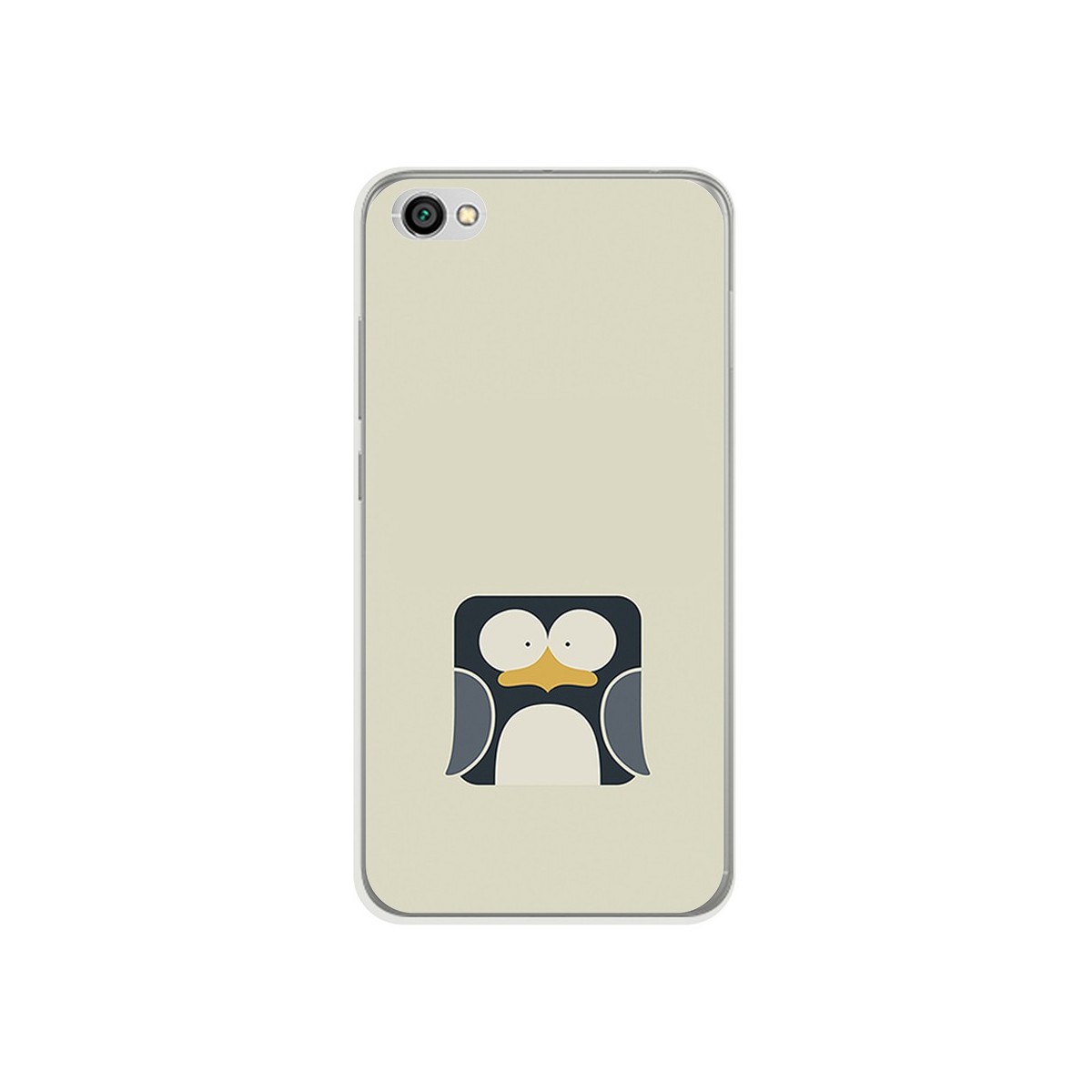 Funda Gel Tpu para Xiaomi Redmi Note 5A Diseño Pingüino Dibujos