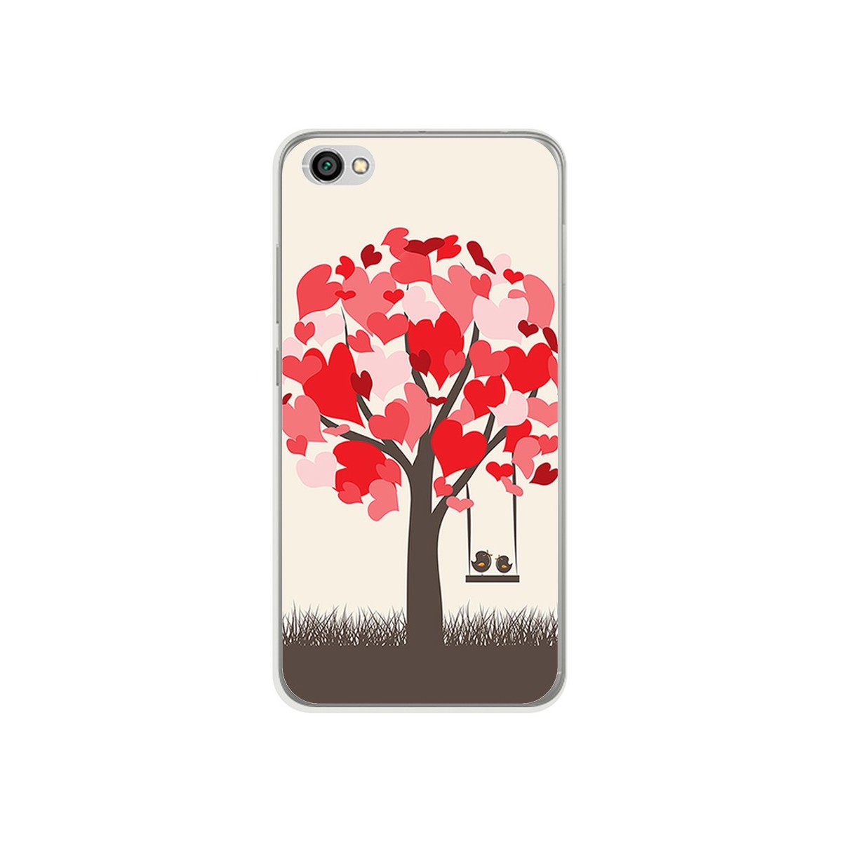 Funda Gel Tpu para Xiaomi Redmi Note 5A Diseño Pajaritos Dibujos