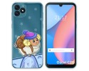 Funda Silicona Transparente para Blackview Oscal C20 / C20 Pro diseño Cabra Dibujos
