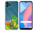 Funda Silicona Transparente para Blackview Oscal C20 / C20 Pro diseño Coco Dibujos