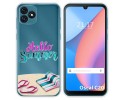 Funda Silicona Transparente para Blackview Oscal C20 / C20 Pro diseño Summer Dibujos