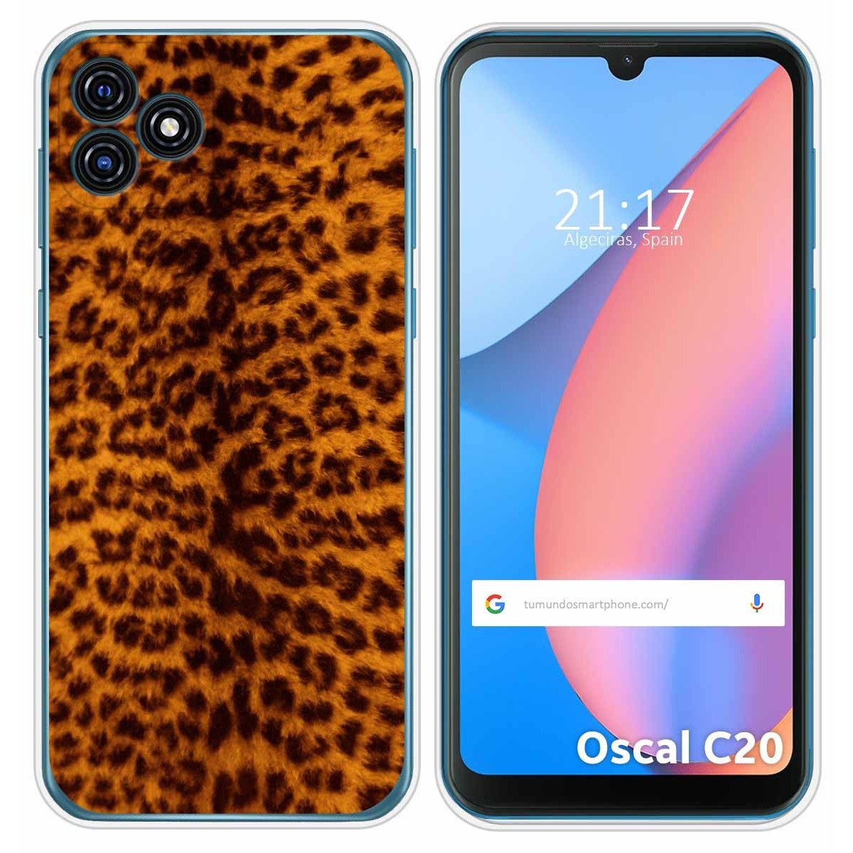 Funda Silicona para Blackview Oscal C20 / C20 Pro diseño Animal 03 Dibujos