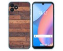 Funda Silicona para Blackview Oscal C20 / C20 Pro diseño Madera 03 Dibujos