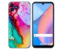 Funda Silicona para Blackview Oscal C20 / C20 Pro diseño Mármol 15 Dibujos