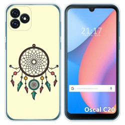 Funda Silicona para Blackview Oscal C20 / C20 Pro diseño Atrapasueños Dibujos