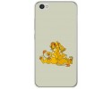 Funda Gel Tpu para Xiaomi Redmi Note 5A Diseño Leones Dibujos