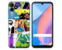 Funda Silicona para Blackview Oscal C20 / C20 Pro diseño Comic Dibujos