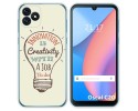 Funda Silicona para Blackview Oscal C20 / C20 Pro diseño Creativity Dibujos