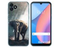 Funda Silicona para Blackview Oscal C20 / C20 Pro diseño Elefante Dibujos