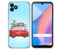 Funda Silicona para Blackview Oscal C20 / C20 Pro diseño Furgoneta Dibujos