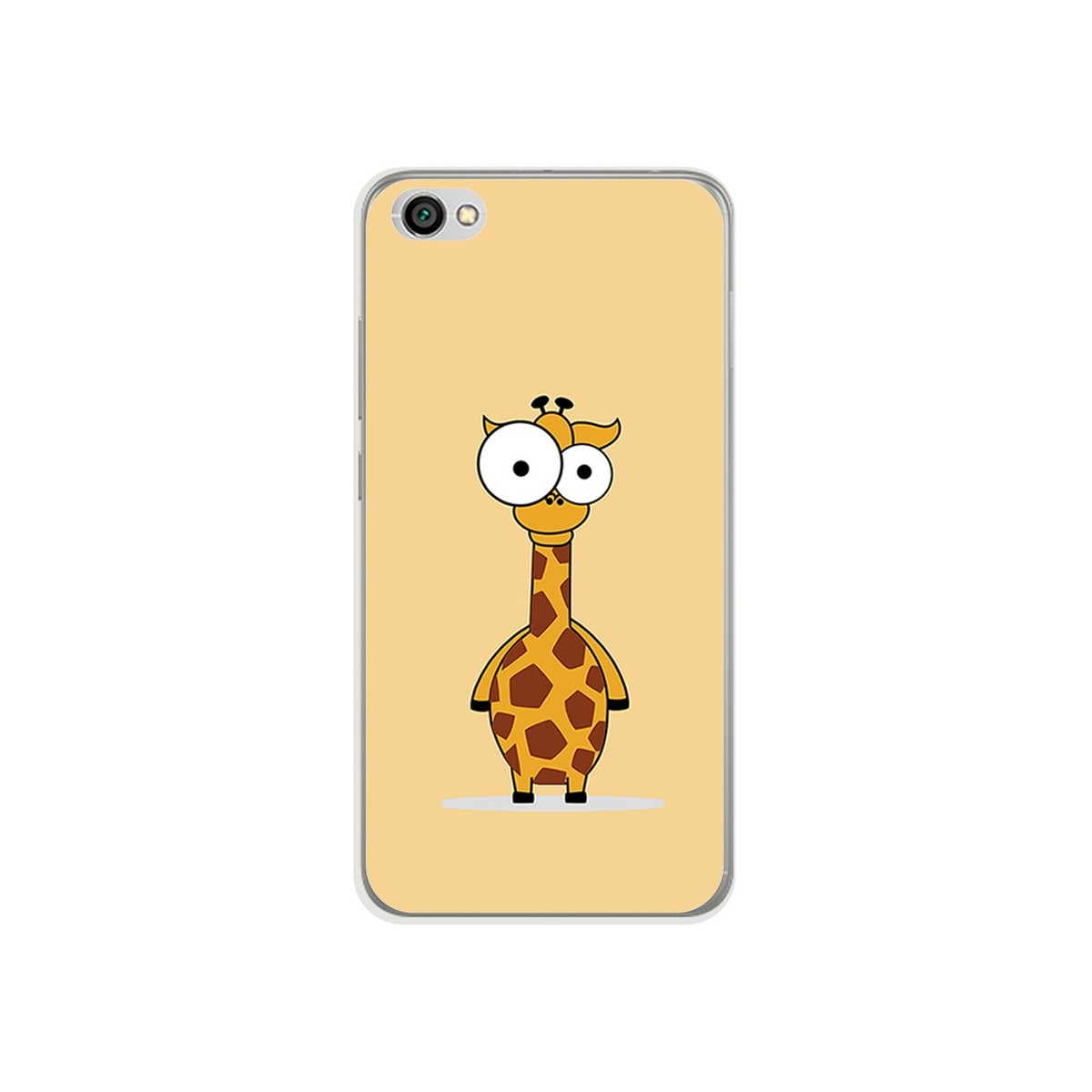 Funda Gel Tpu para Xiaomi Redmi Note 5A Diseño Jirafa Dibujos
