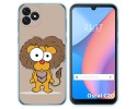 Funda Silicona para Blackview Oscal C20 / C20 Pro diseño Leon Dibujos
