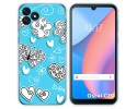 Funda Silicona para Blackview Oscal C20 / C20 Pro diseño Mariposas Dibujos