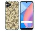 Funda Silicona para Blackview Oscal C20 / C20 Pro diseño Sand Camuflaje Dibujos