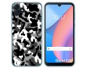 Funda Silicona para Blackview Oscal C20 / C20 Pro diseño Snow Camuflaje Dibujos
