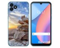 Funda Silicona para Blackview Oscal C20 / C20 Pro diseño Sunset Dibujos