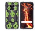 Funda Silicona Transparente para Cubot King Kong 7 diseño Cactus Dibujos