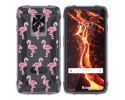 Funda Silicona Transparente para Cubot King Kong 7 diseño Flamenco Dibujos