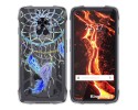 Funda Silicona Transparente para Cubot King Kong 7 diseño Plumas Dibujos