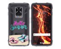 Funda Silicona Transparente para Cubot King Kong 7 diseño Summer Dibujos