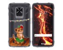 Funda Silicona Transparente para Cubot King Kong 7 diseño Suricata Dibujos