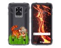 Funda Silicona Transparente para Cubot King Kong 7 diseño Tigre Dibujos