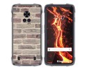 Funda Silicona para Cubot King Kong 7 diseño Ladrillo 01 Dibujos