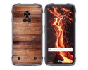 Funda Silicona para Cubot King Kong 7 diseño Madera 02 Dibujos