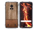 Funda Silicona para Cubot King Kong 7 diseño Madera 09 Dibujos