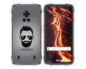Funda Silicona para Cubot King Kong 7 diseño Barba Dibujos