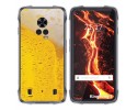 Funda Silicona para Cubot King Kong 7 diseño Cerveza Dibujos